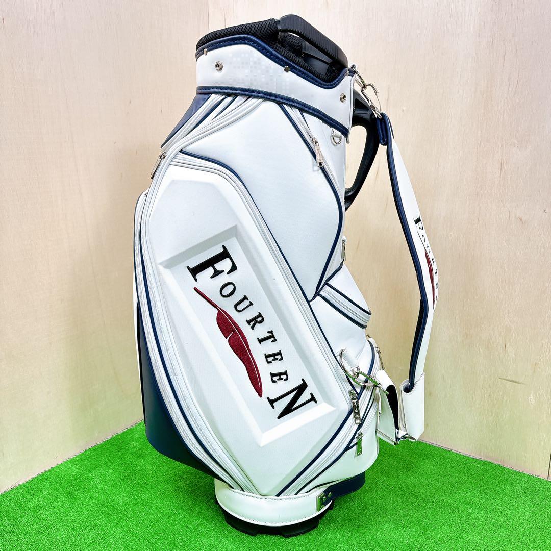 【美品】 FOURTEEN フォーティーン キャディバッグ アスリートモデル