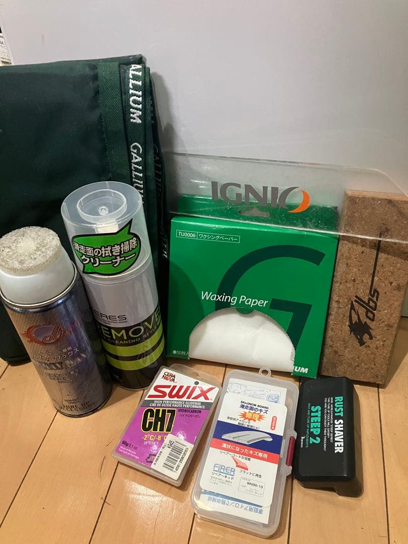 GALLIUM スノーボード ワックスアイロン セット