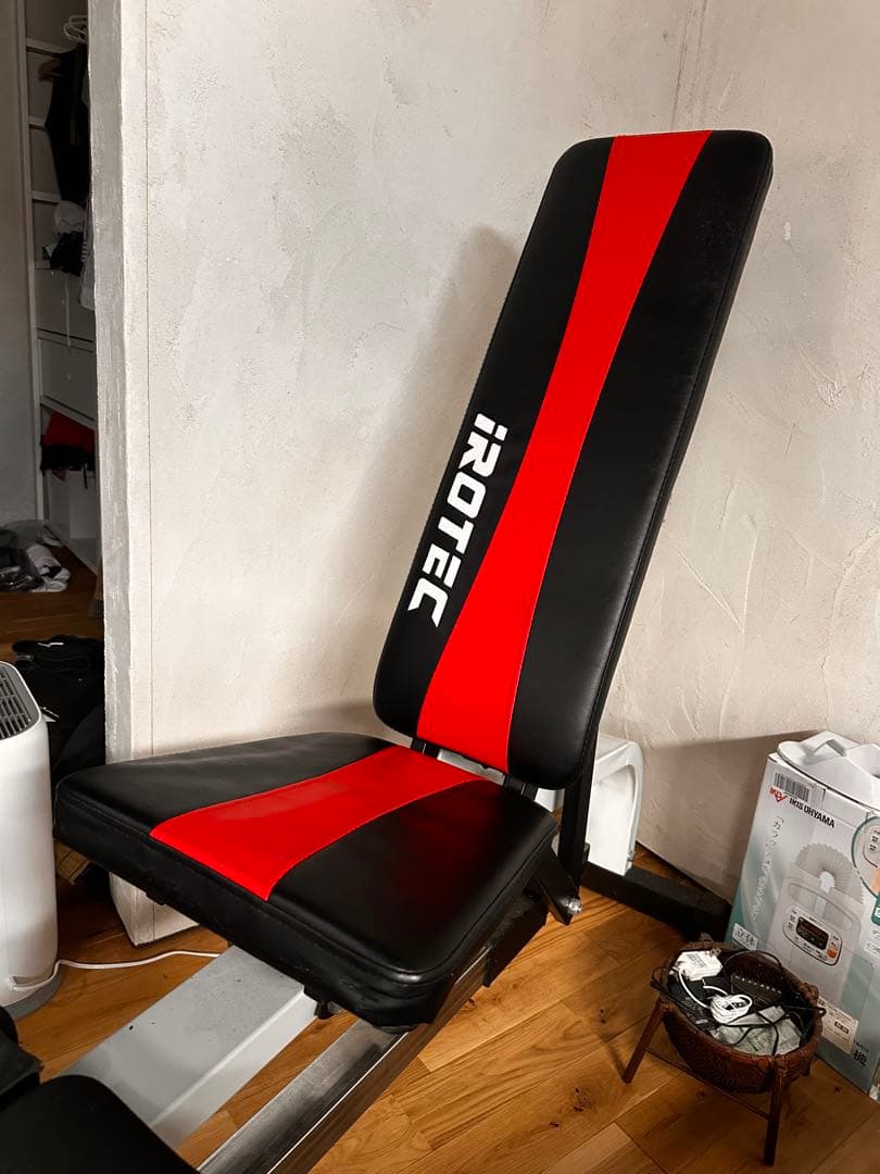 iROTEC トレーニングベンチレッグエクステンションレッグカール引き取りのみ