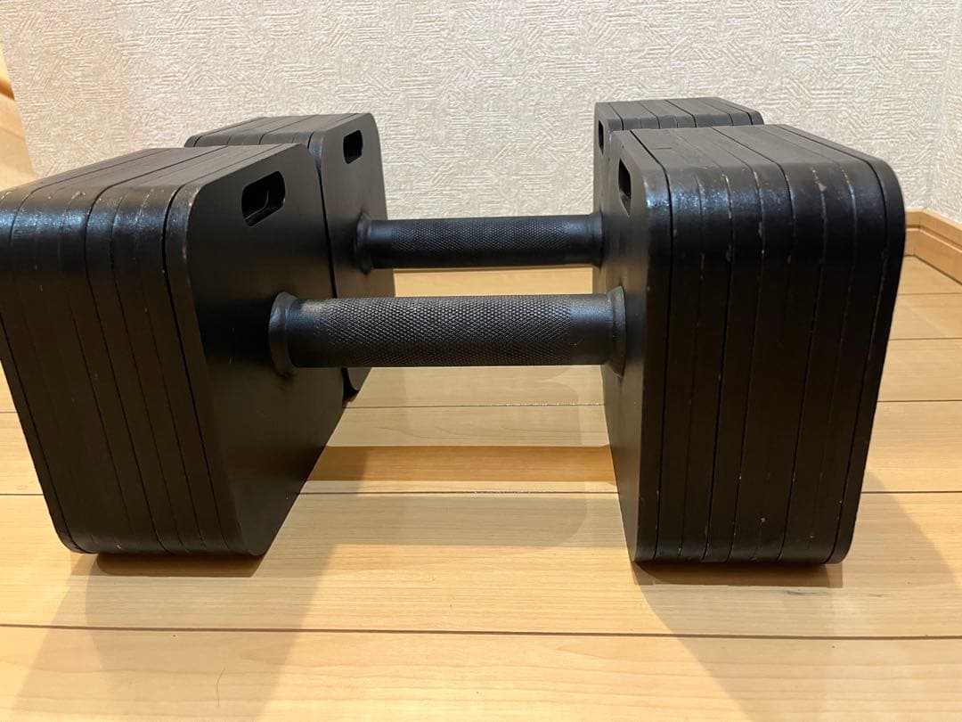 MOJEER 可変式ダンベル 36kg×2個 1KG刻み コンパクト ホームジム