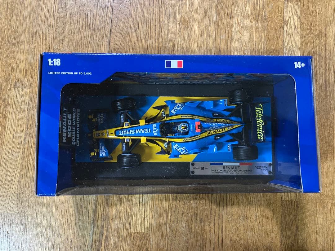 未開封 1/18 ホットウィール Renault F1 Team 2006 限定