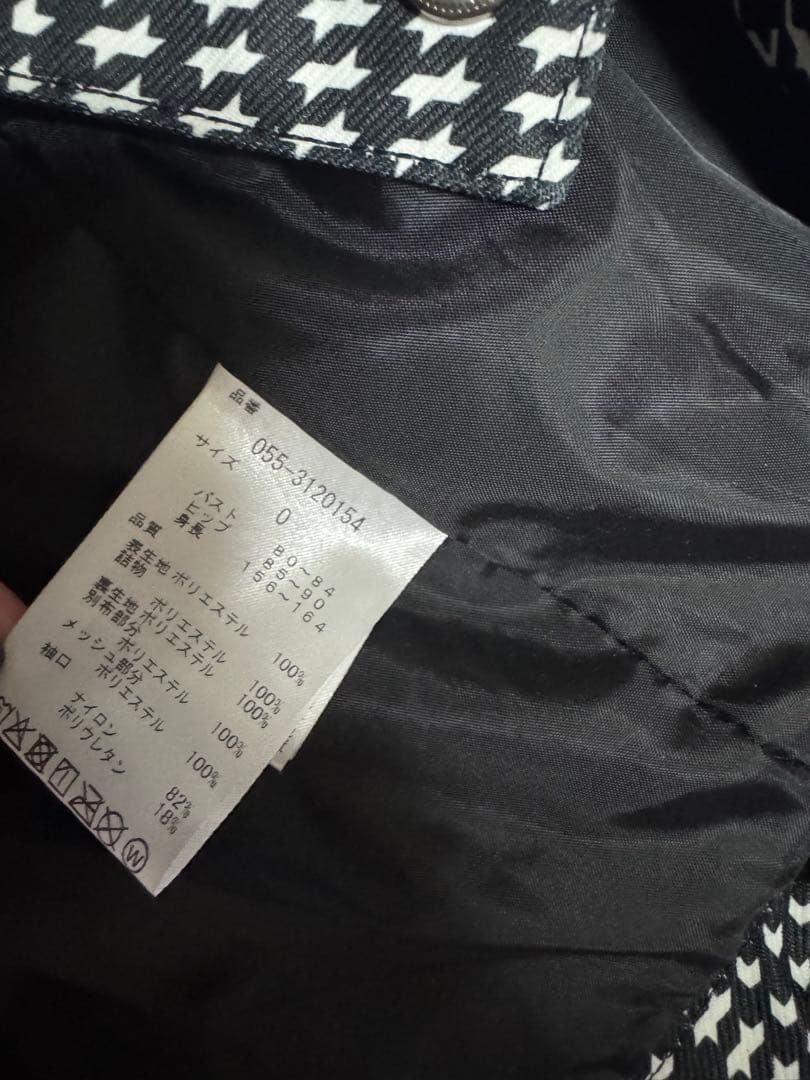 PEARLY GATES 中綿ジャケット サイズ0 ゴルフ　スノーボード