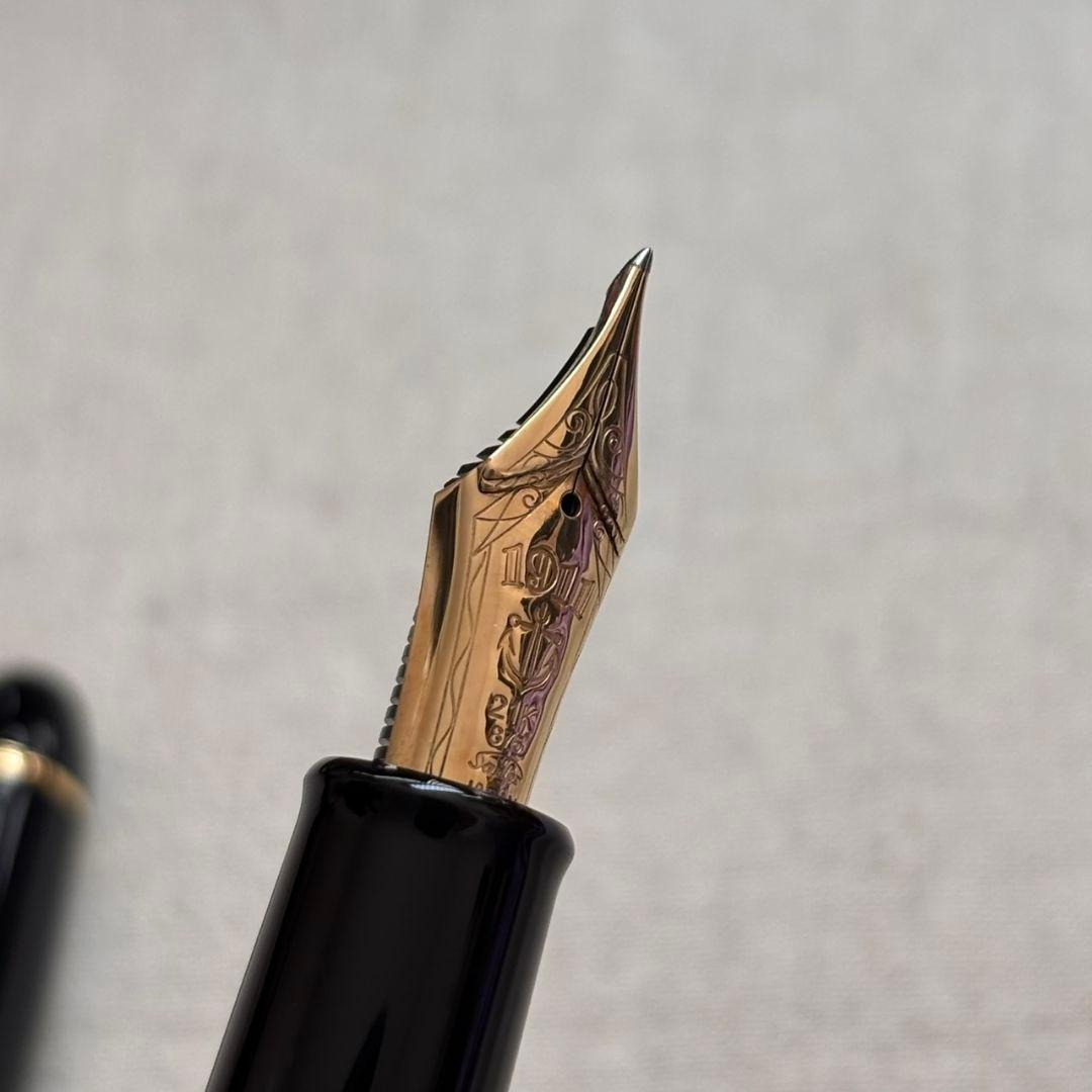 旧型セーラー長刀研ぎ万年筆KOPキング イーグル NAG21K特殊ペン先3枚重ね