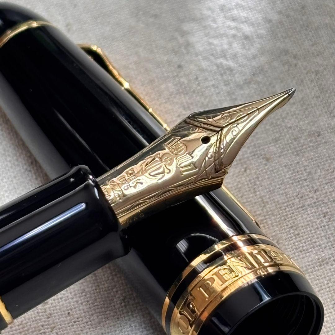 旧型セーラー長刀研ぎ万年筆KOPキング イーグル NAG21K特殊ペン先3枚重ね