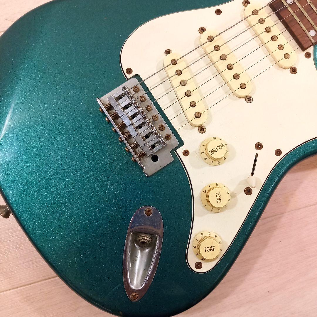 現状渡し Faster 24フレット仕様 ストラトキャスター エメラルドグリーン