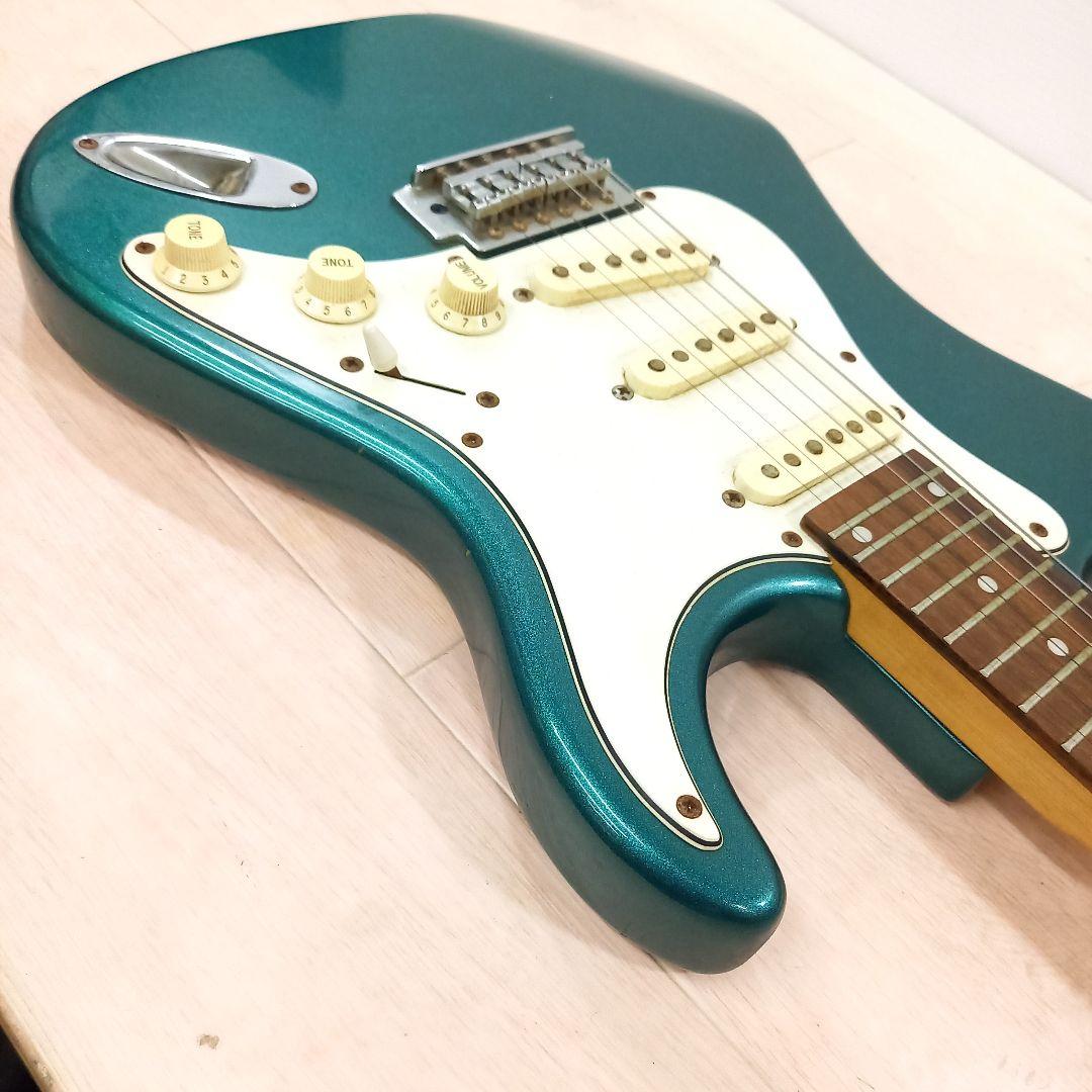 現状渡し Faster 24フレット仕様 ストラトキャスター エメラルドグリーン