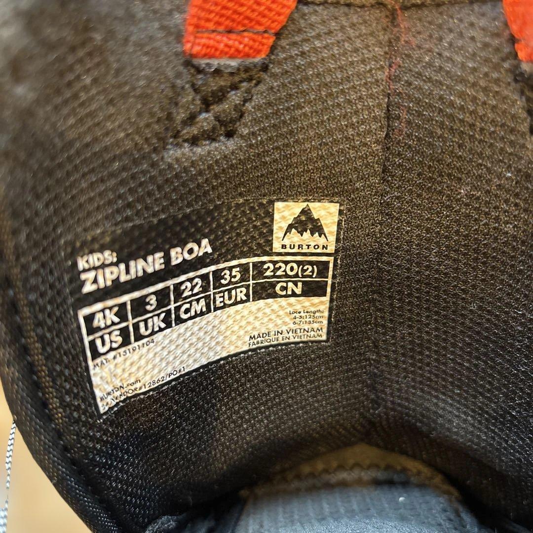 BURTON 子ども用スノーボードブーツ 22センチ