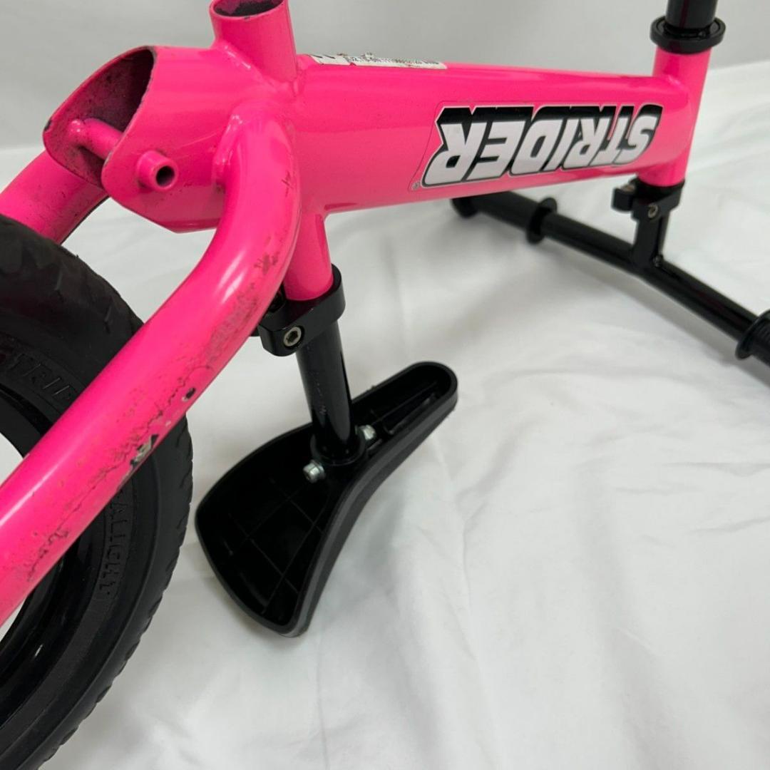 ストライダー 12インチ ピンク スタンド付き STRIDER キックバイク