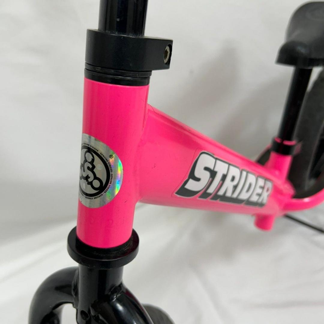 ストライダー 12インチ ピンク スタンド付き STRIDER キックバイク