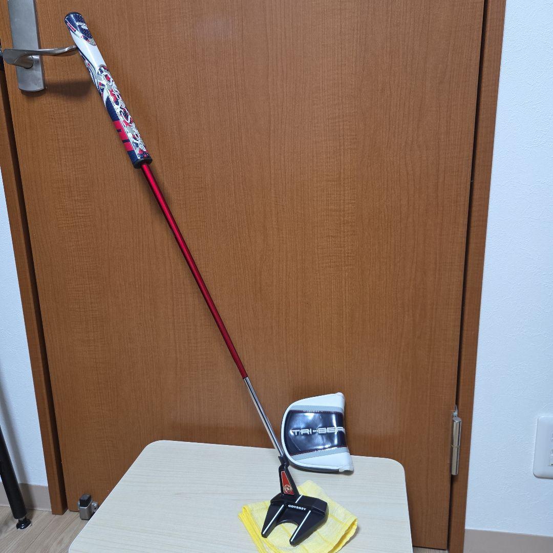 オデッセイ　トライビーム #7　SuperStroke 交換済