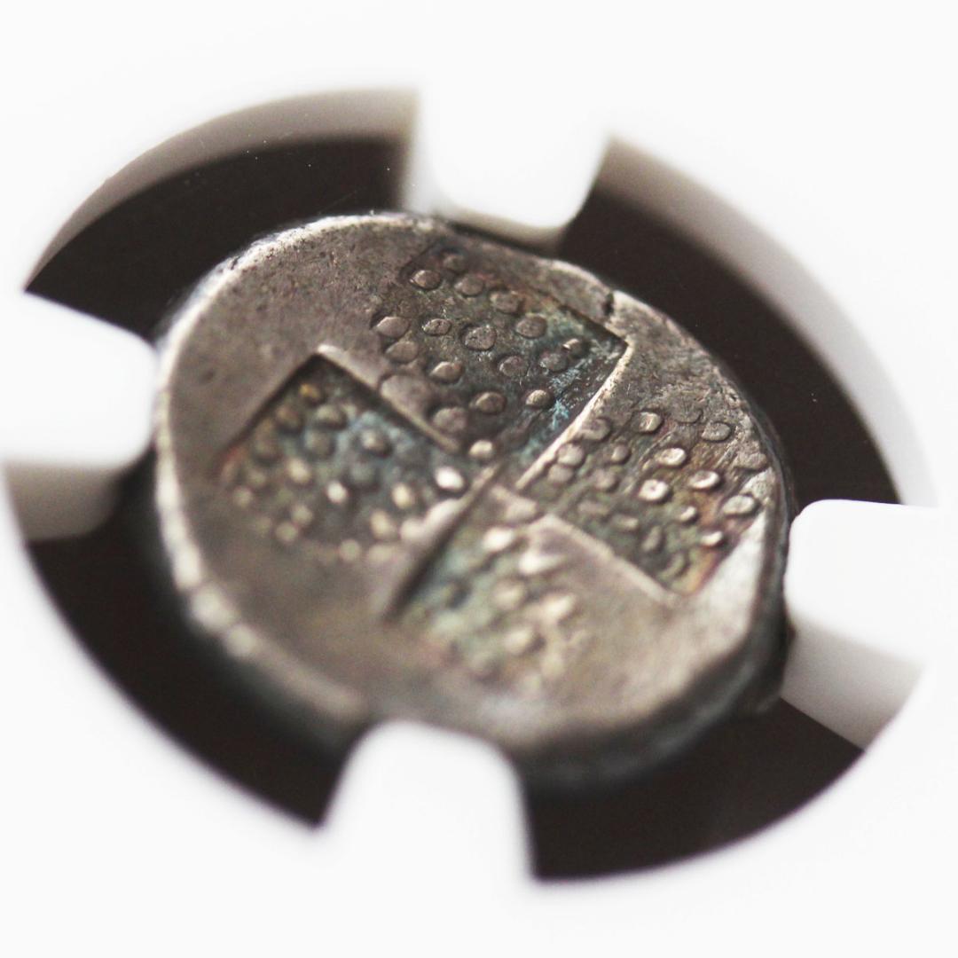 ビテュニア カルケドン【Ch VF NGC】　雄牛　ドラクマ銀貨　ビシニア