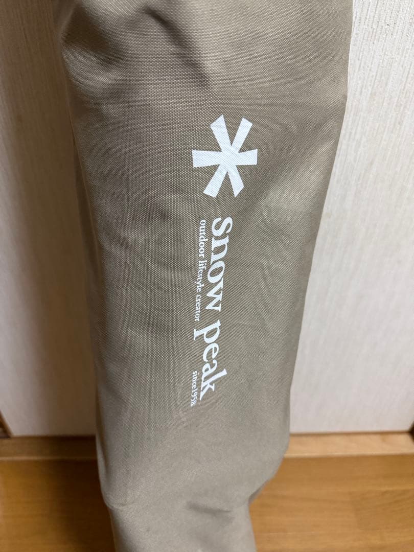 【未使用】スノーピークコット　ハイテンション　床面保護カバー付