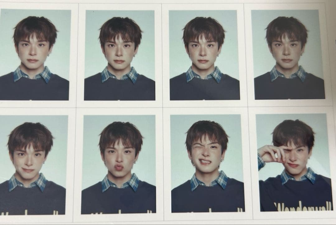 TREASURE アサヒ　IDフォト　wonderwall B