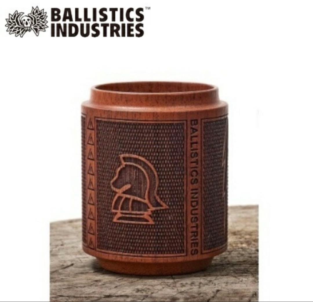 新品 BALLISTICS チェッカリング カップ ウレタン 仕上げ ブラウン
