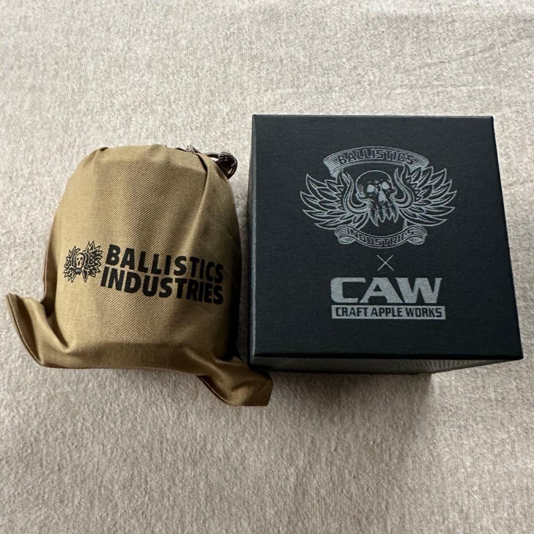 新品 BALLISTICS チェッカリング カップ ウレタン 仕上げ ブラウン