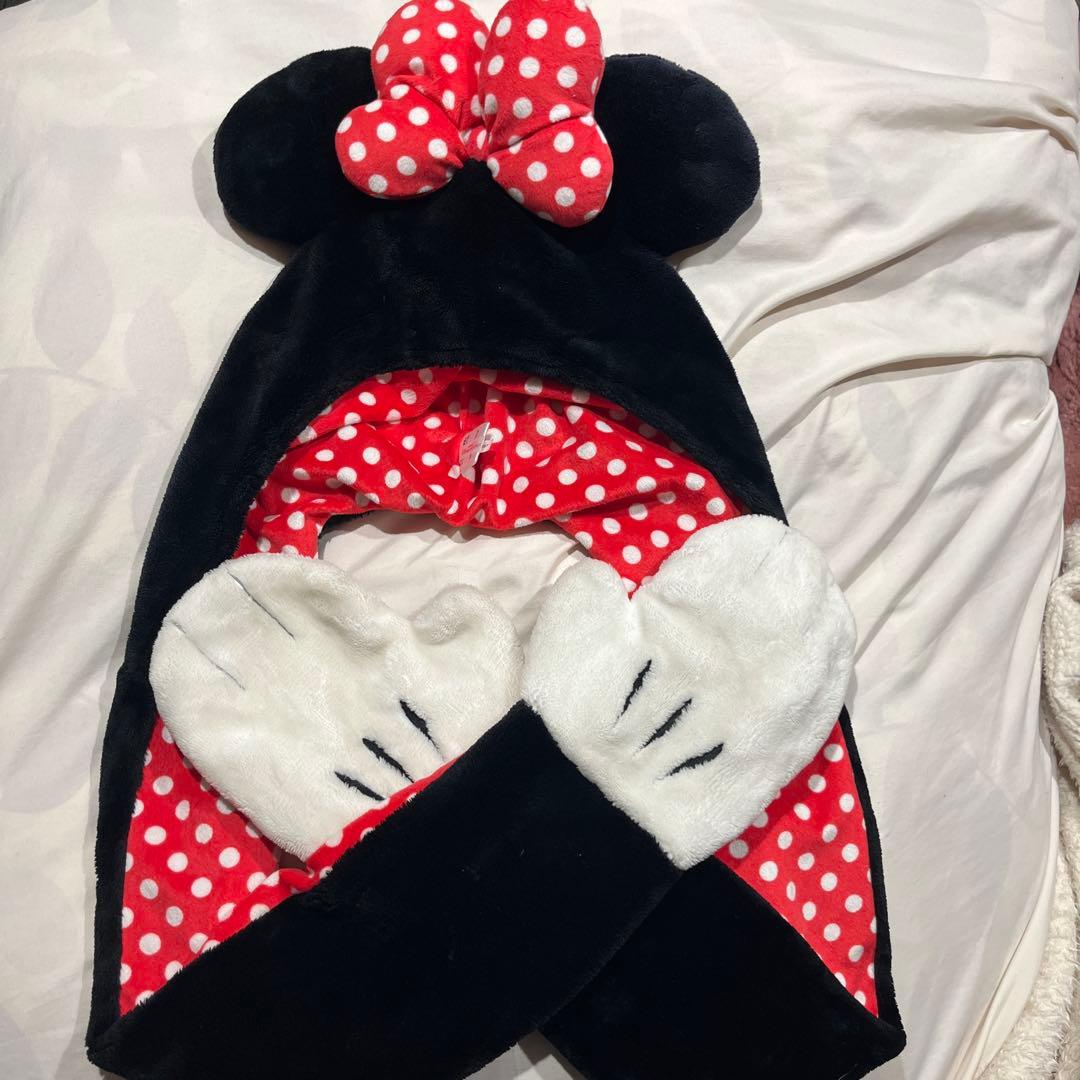 ミニーちゃん マフラーキャップ