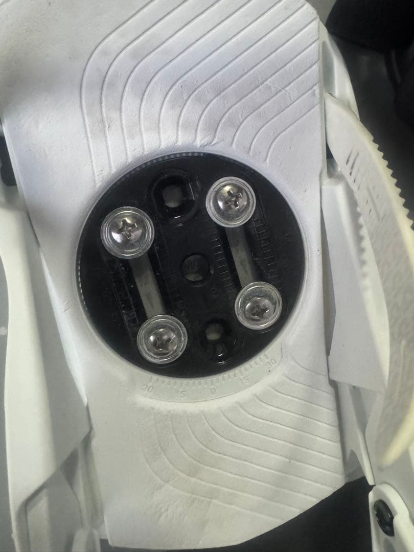 union ROSAスノーボードビンディング ホワイトS