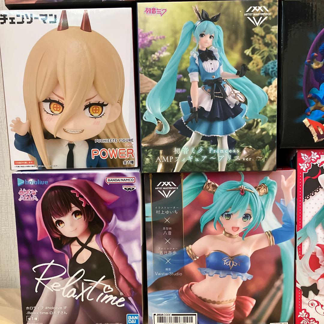 美少女フィギュアまとめ売り プライズ 11個セット 初音ミク パワー シドー