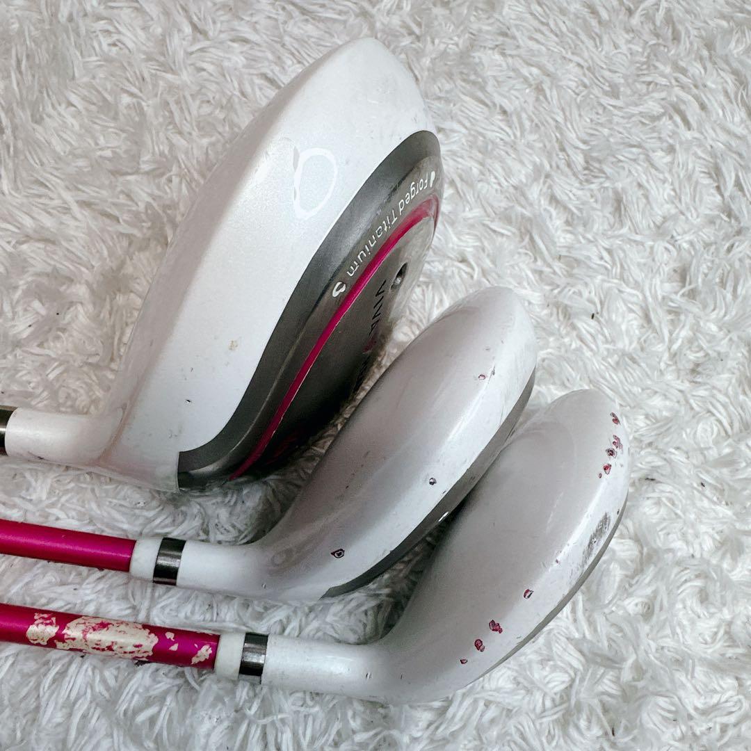 初心者 viva heart レディース ゴルフ アイアン ドライバー