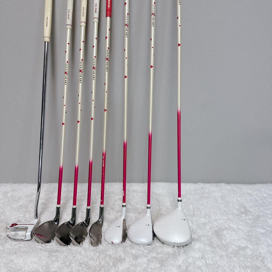 初心者 viva heart レディース ゴルフ アイアン ドライバー