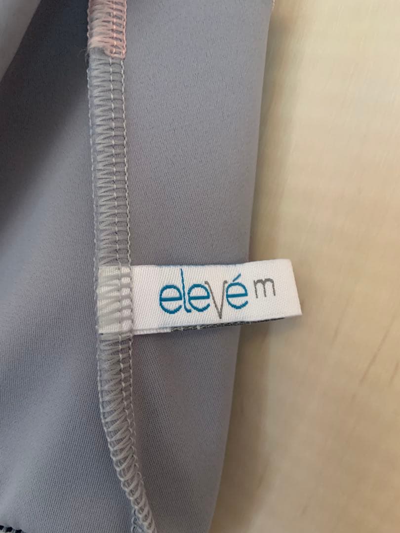 eleve USA製　バレエ　セミオーダー　7分袖　ピンクメッシュ　レオタード