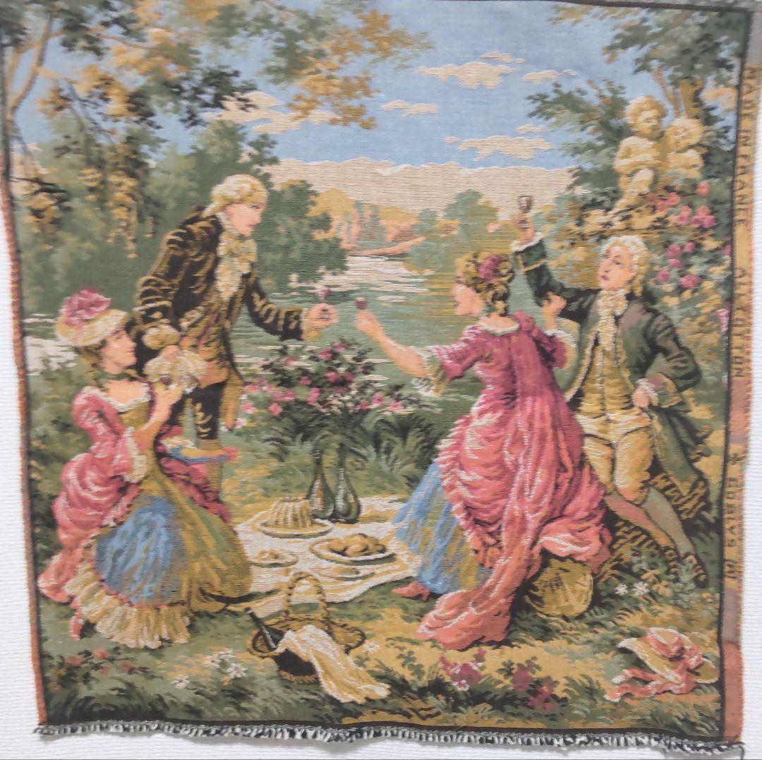 Golbys 高級フランス製ゴブラン織りアンティークラージサイズ