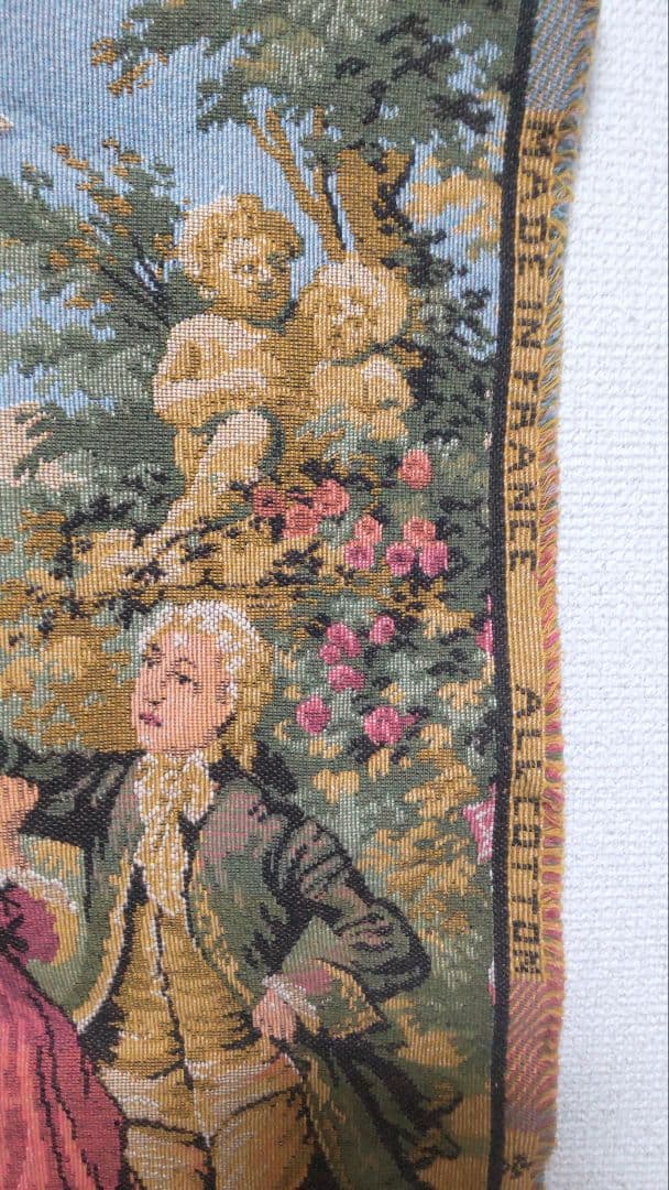 Golbys 高級フランス製ゴブラン織りアンティークラージサイズ