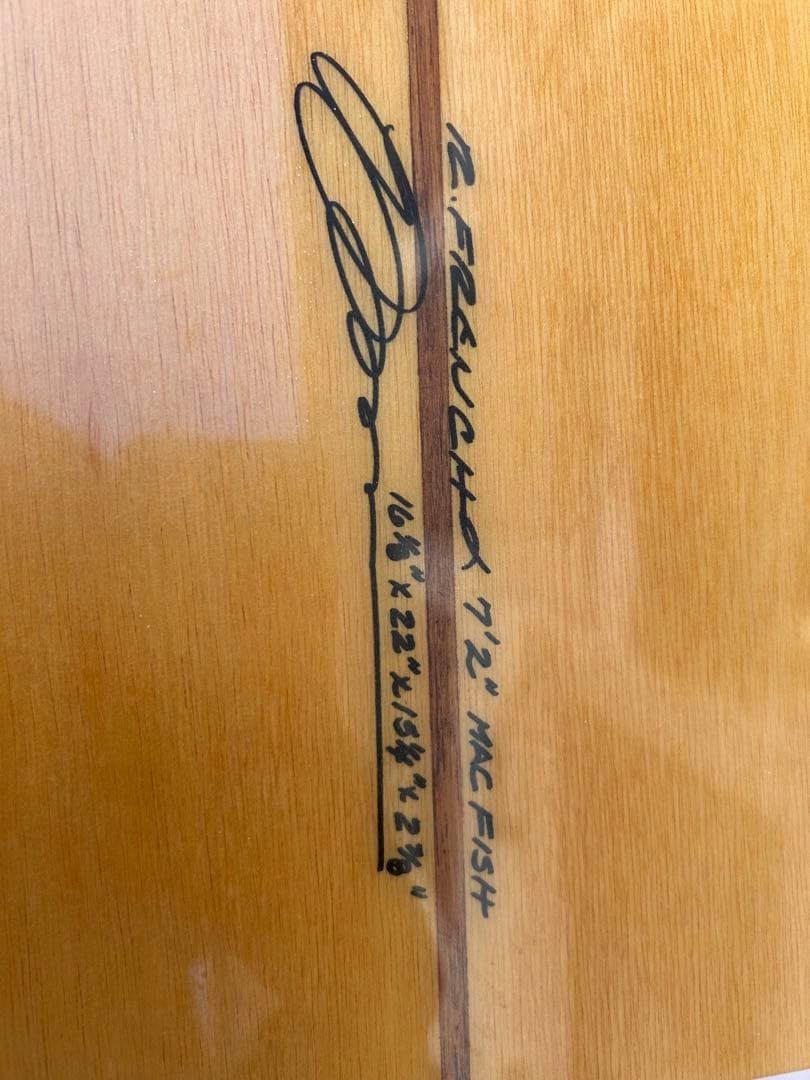 【美品】サーフテック ウッドシリーズ 7'2\" B.フレンチ マックフィッシュ