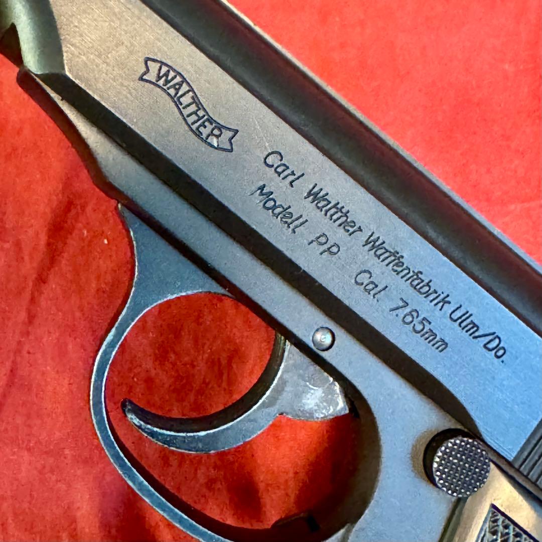 マルシン ワルサーPP Black HW プラスチック製 モデルガン