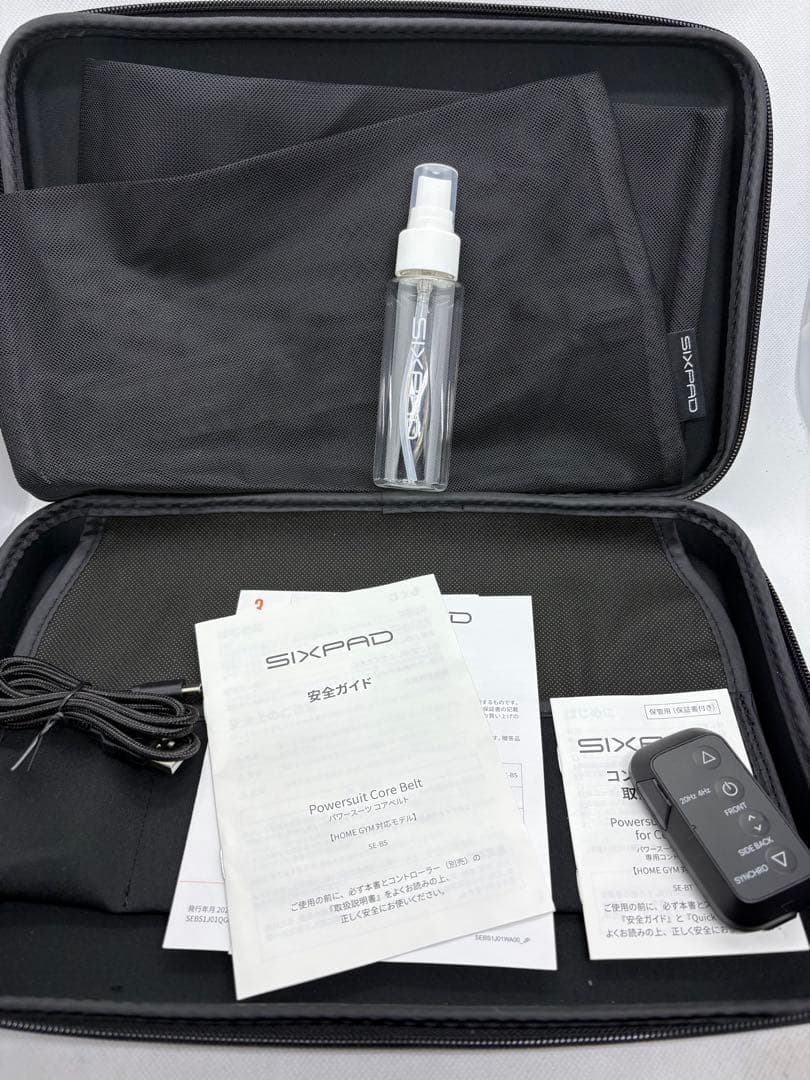 【美品】SIXPAD パワースーツ コアベルト M
