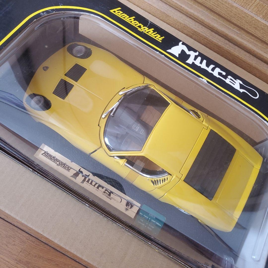 アンソン ランボルギーニ・ミウラ 1/18 ミニカー 絶版品