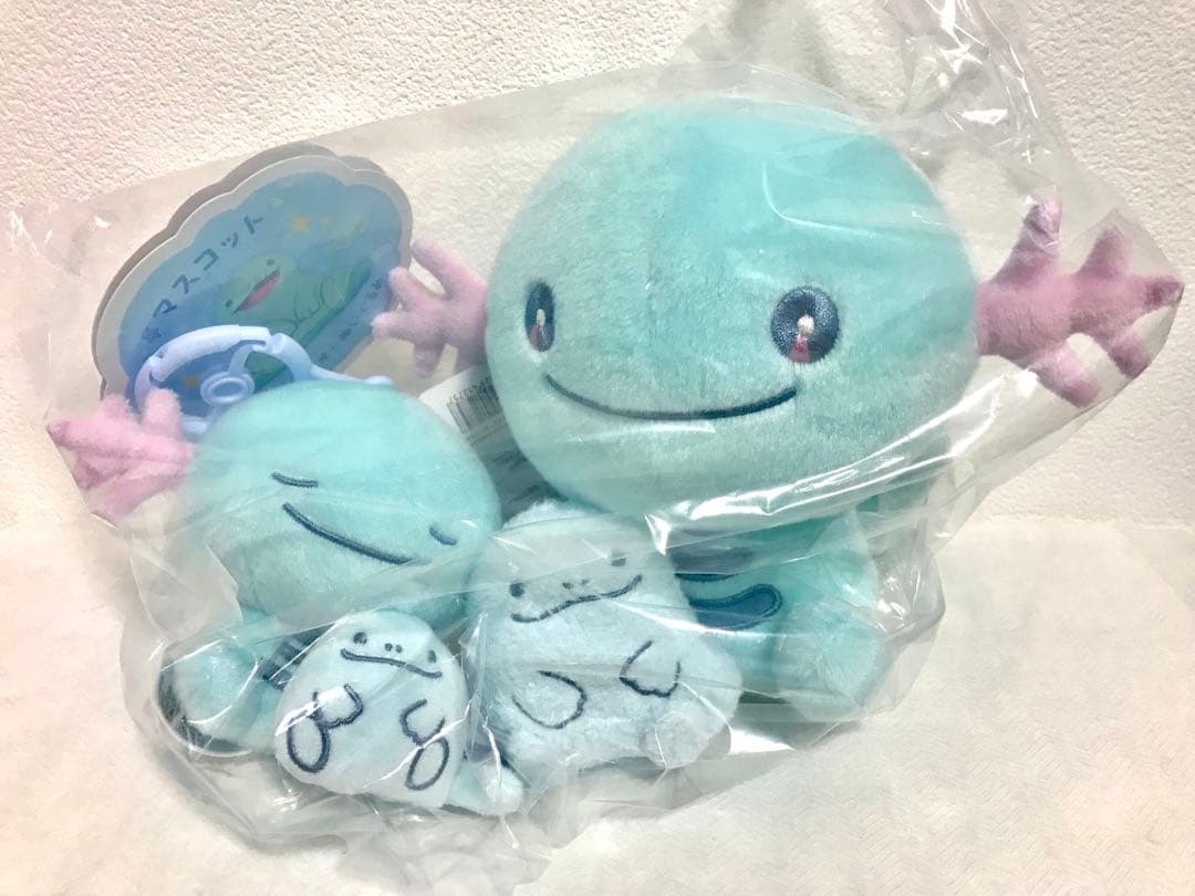 ポケセン マスコット ぬいぐるみ トートバッグ ウパーとヌオーぬいぐるみ 3点