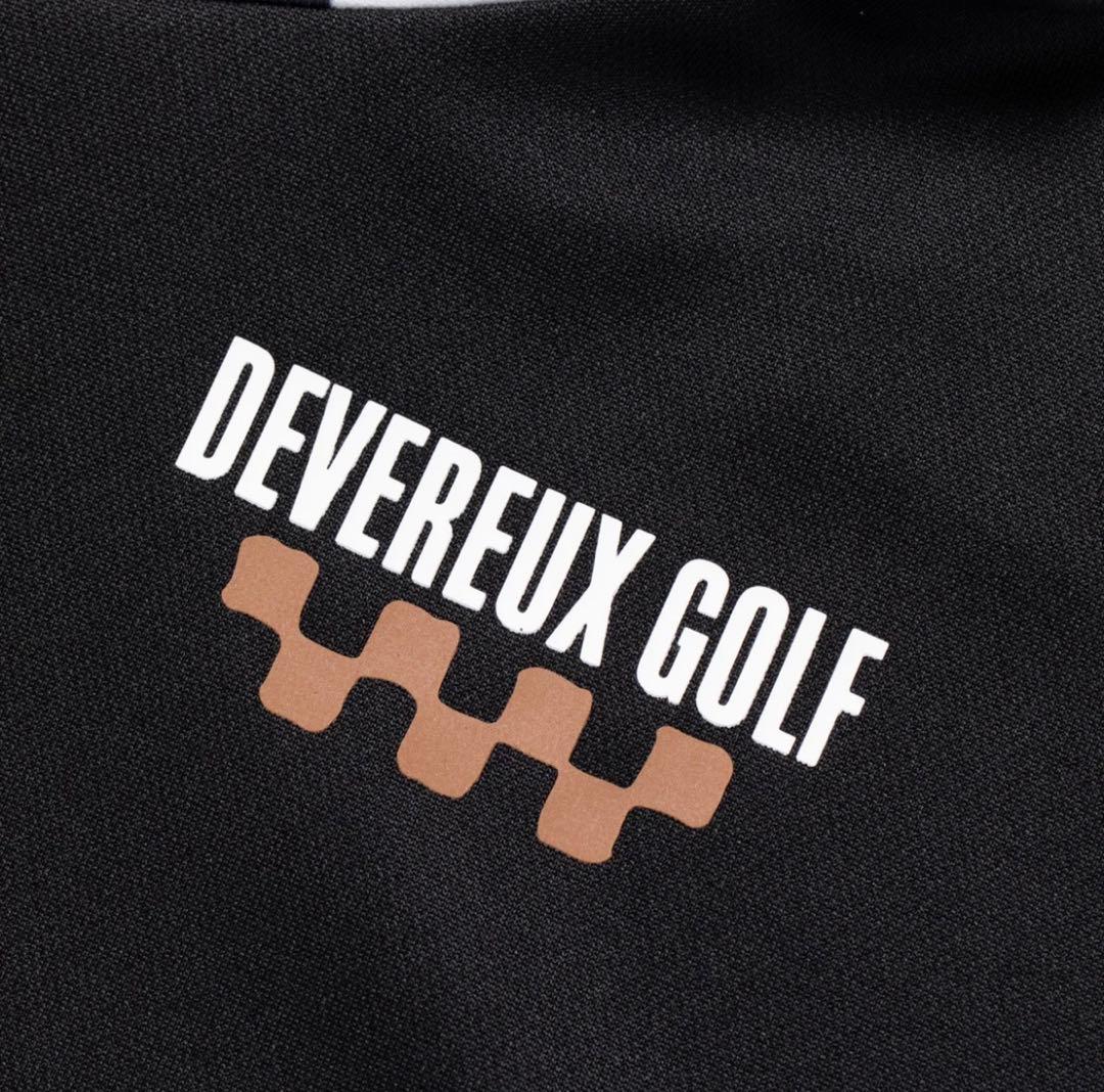 新品【デヴァロー ゴルフ】レディース チェッカーフーディー ブラック （Ｍ）