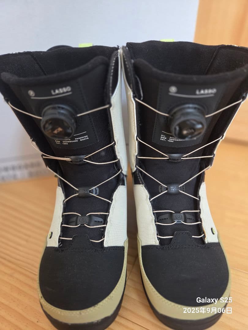 先着順 RIDE LASSO 27CM 　5日間のみ使用の極上美品