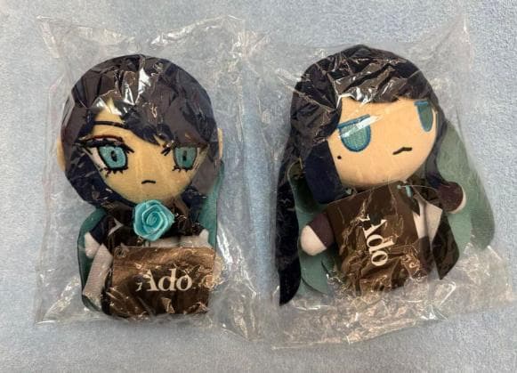 生まれましたよ おめでとうAdoちゃんぬいぐるみ A B 2個セット ado