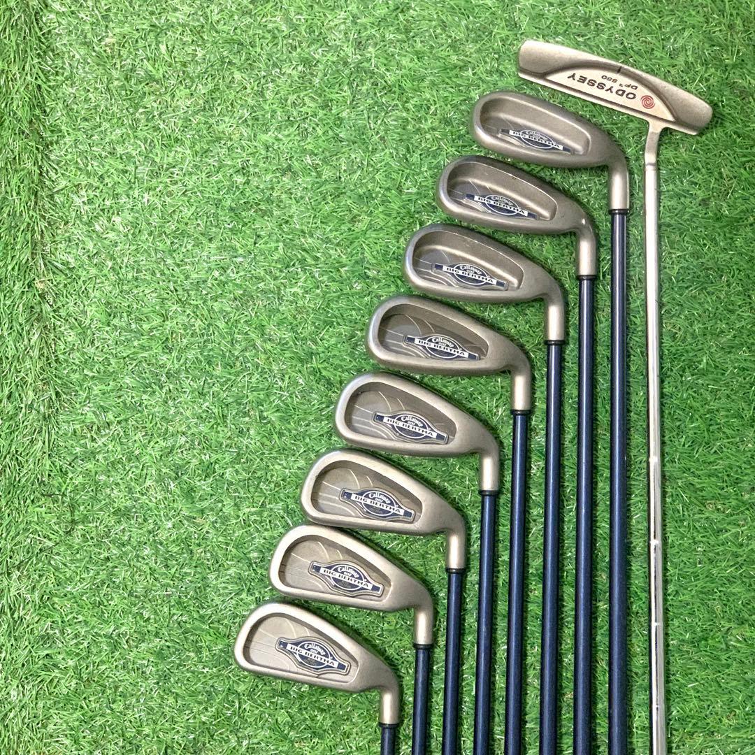 良品 キャロウェイ XR 高級PT,AW,UT付 メンズゴルフセット12本