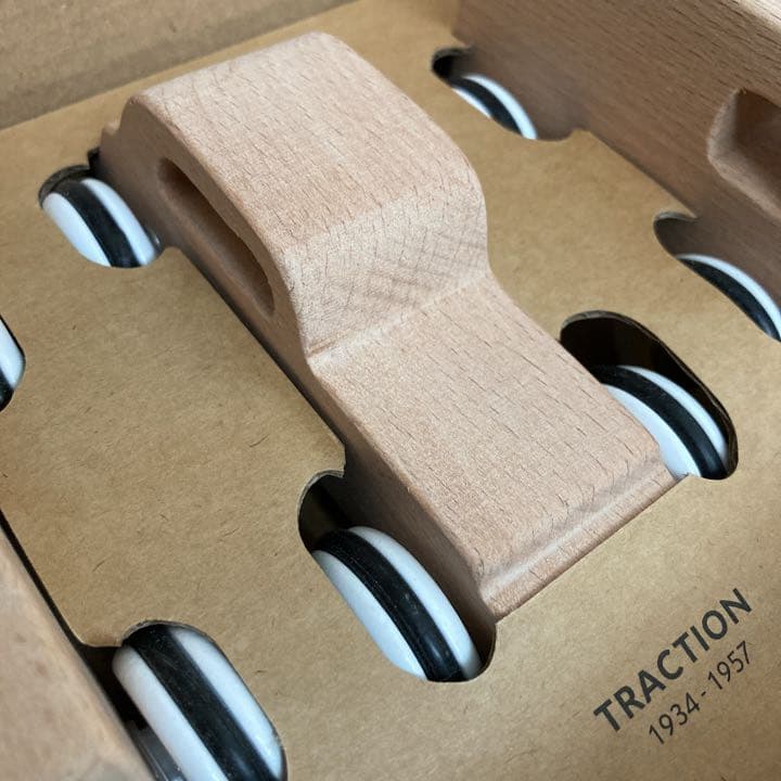 【未使用】Baghera バゲーラ×シトロエン オリジンズ 木製ミニカー 5台入