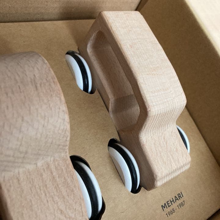 【未使用】Baghera バゲーラ×シトロエン オリジンズ 木製ミニカー 5台入