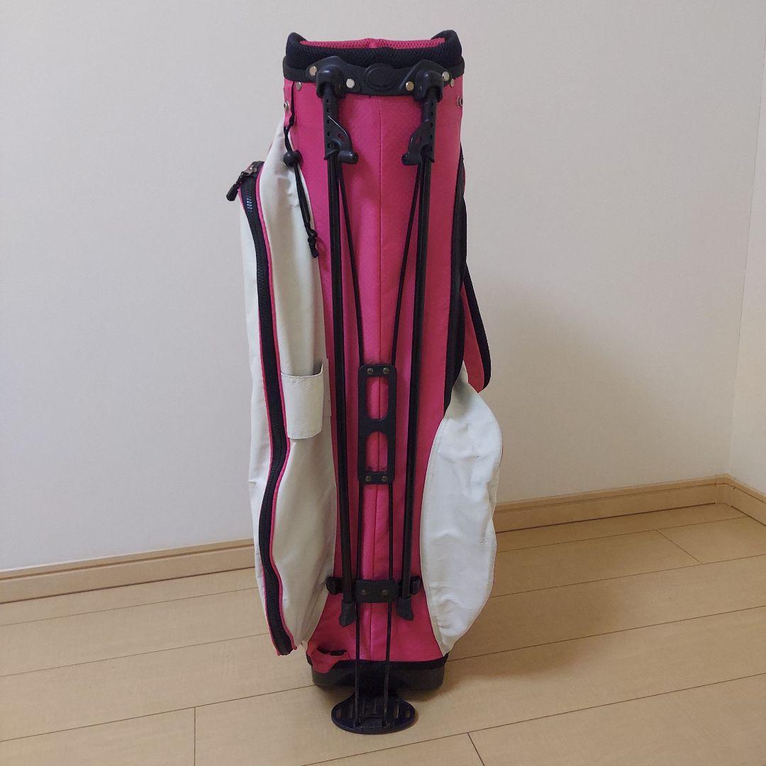 SRIXON スリクソン 軽量 キャディバック スタンド ホワイト/ピンク