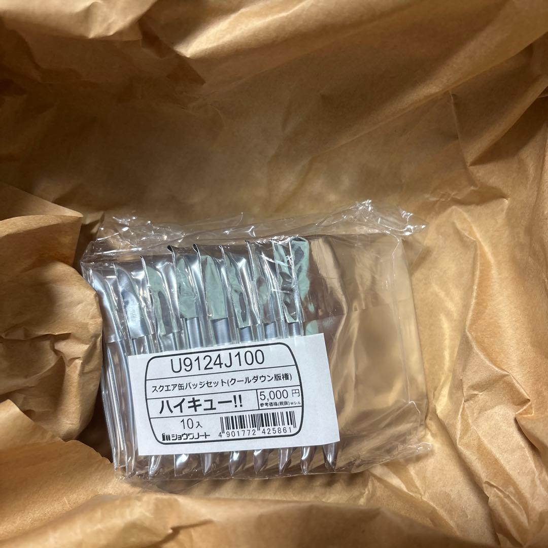 ハイキュー!! スクエア缶バッジセット10個入り(クールダウン版権)