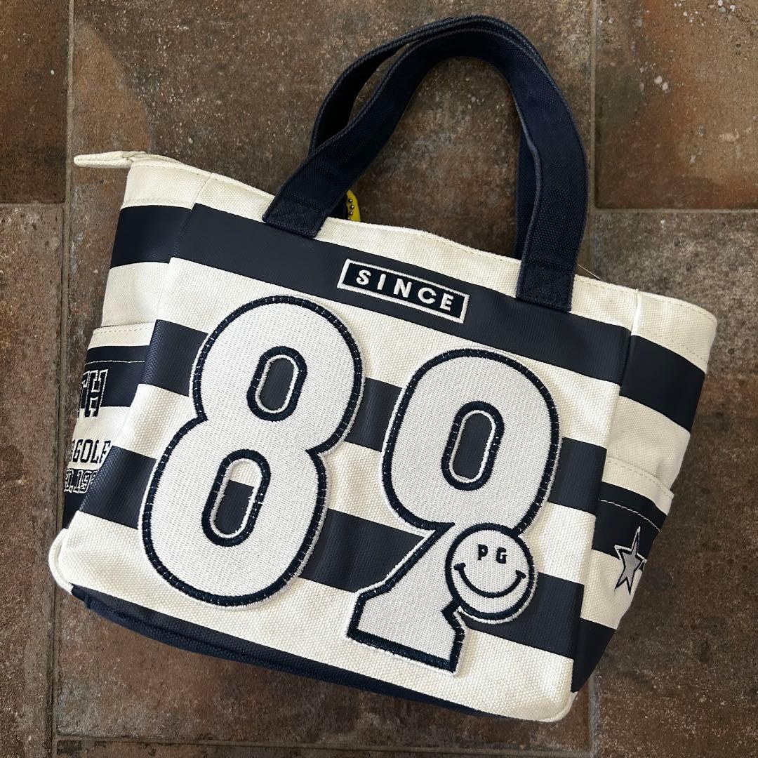 PEARLY GATES カートバッグ　30周年ワッペンニコちゃん