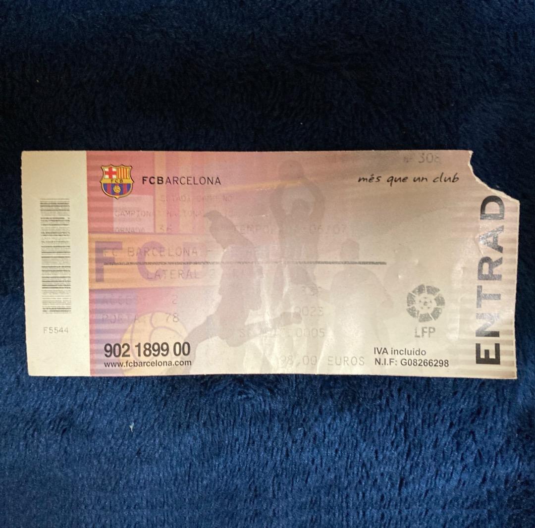 FCバルセロナ 06/07 ユニフォーム ホーム 半袖 #10 ロナウジーニョ