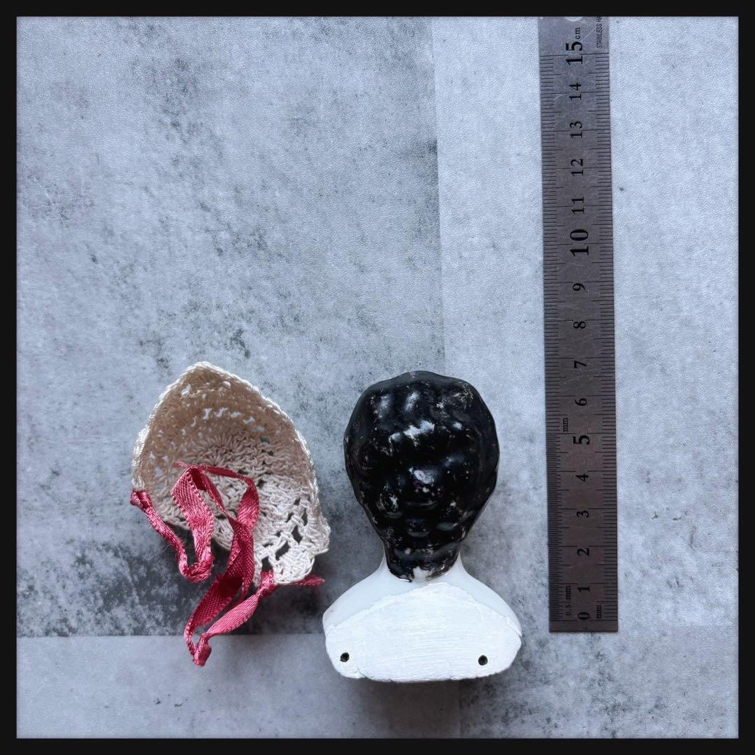 レアアンティーク チャイナヘッドドール　 ヘッドパーツ