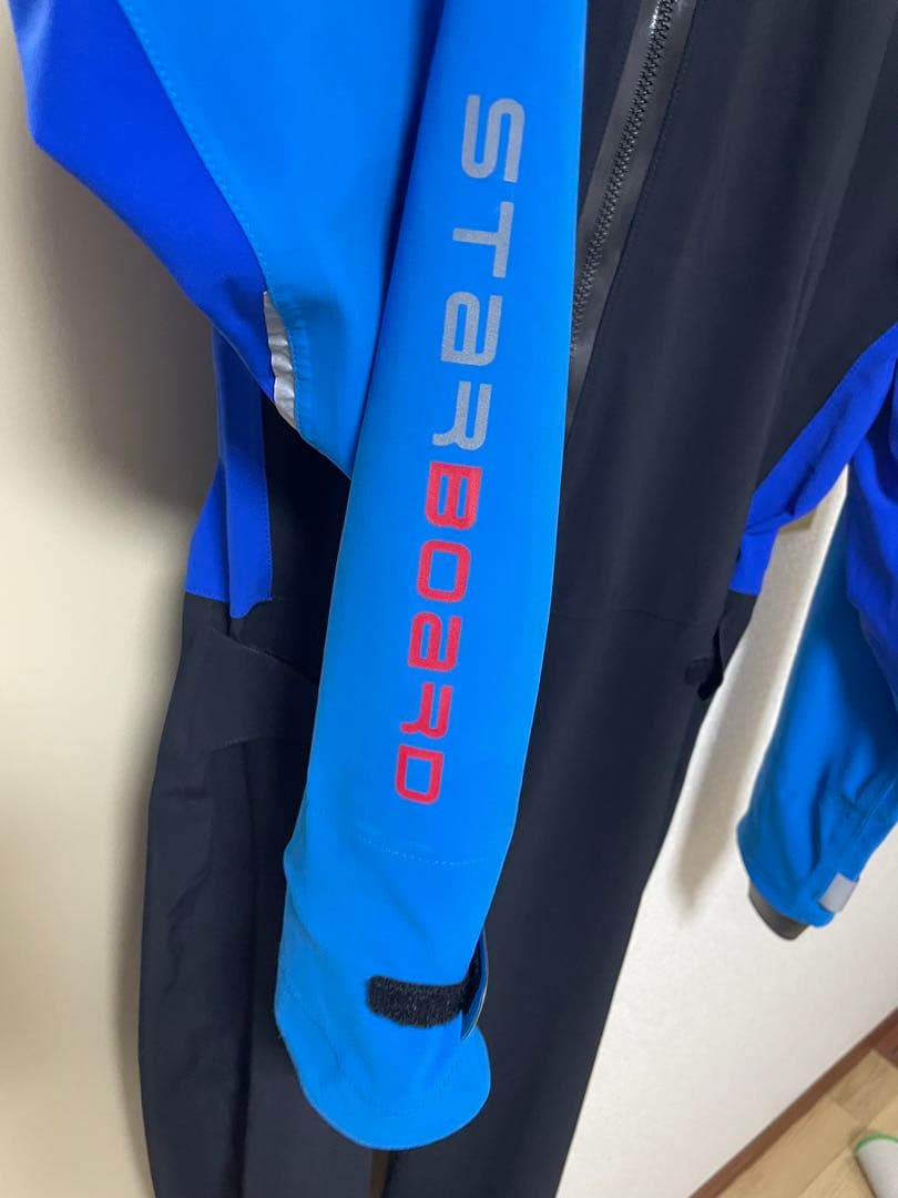 Starboard ドライスーツ黒と青