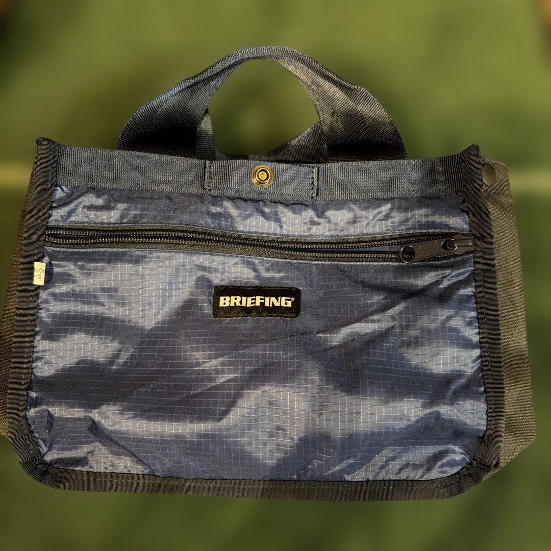 美品☆BRIEFING カートバッグ ネイビー