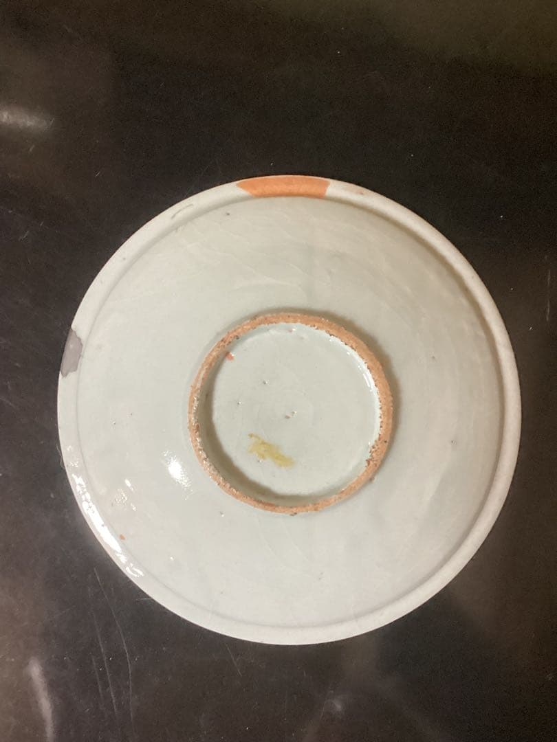 江戸初期伊万里　染付山水風景図　時代物コレクション出品