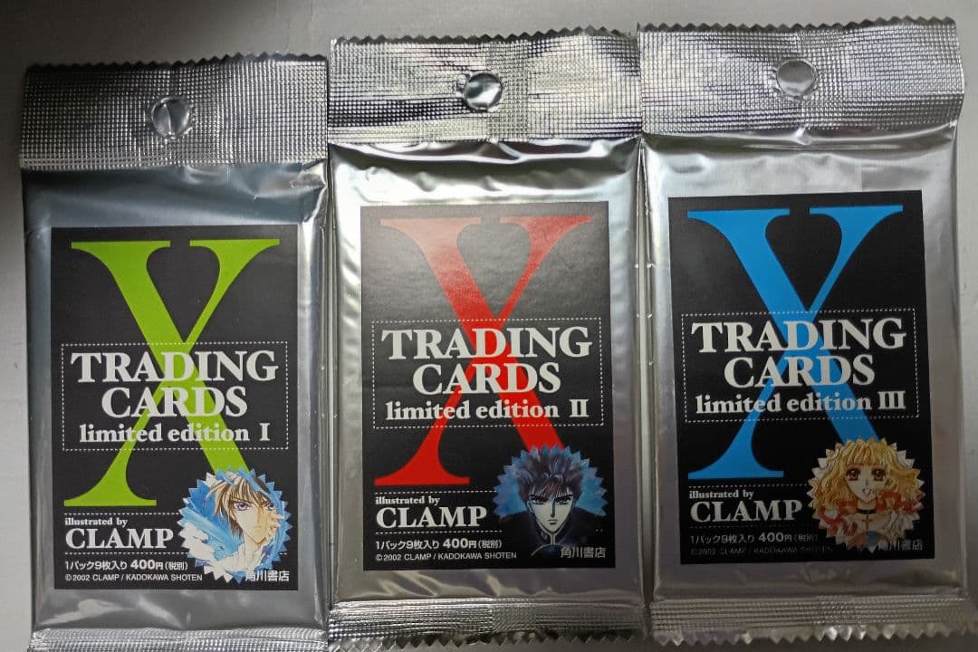 CLAMP　X トレーディングカード 2002　原画絵　未開封