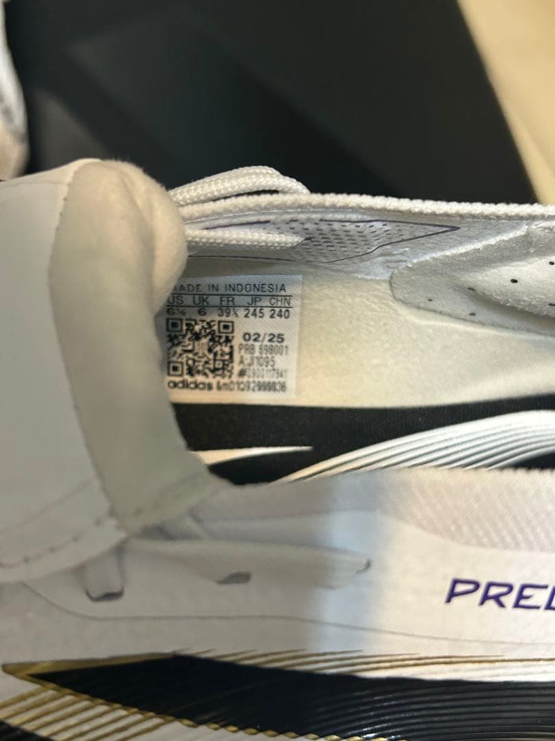 Predator elite ft fg (プレデターエリート24.5cm