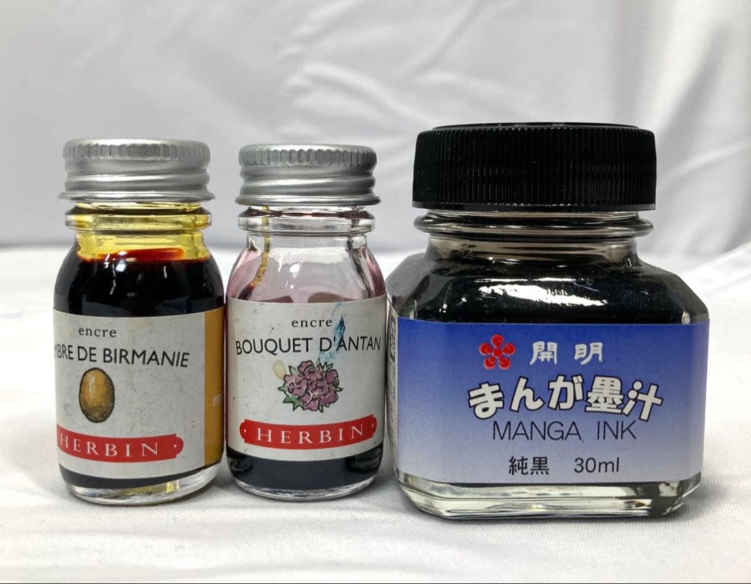 1635N9パ 16本まとめて 万年筆 インク ボトルインク