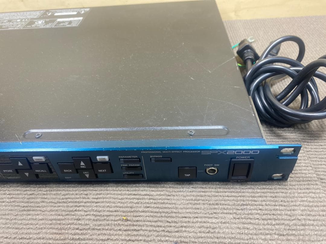 11 YAMAHA SPX2000 マルチエフェクター